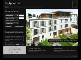 En Appart' et... immobiler, Site Internet