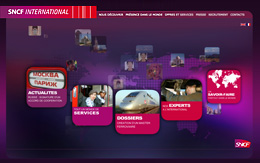 SNCF International, Site Internet