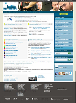 VIDEO DESIGN FORMATION, SIte Internet